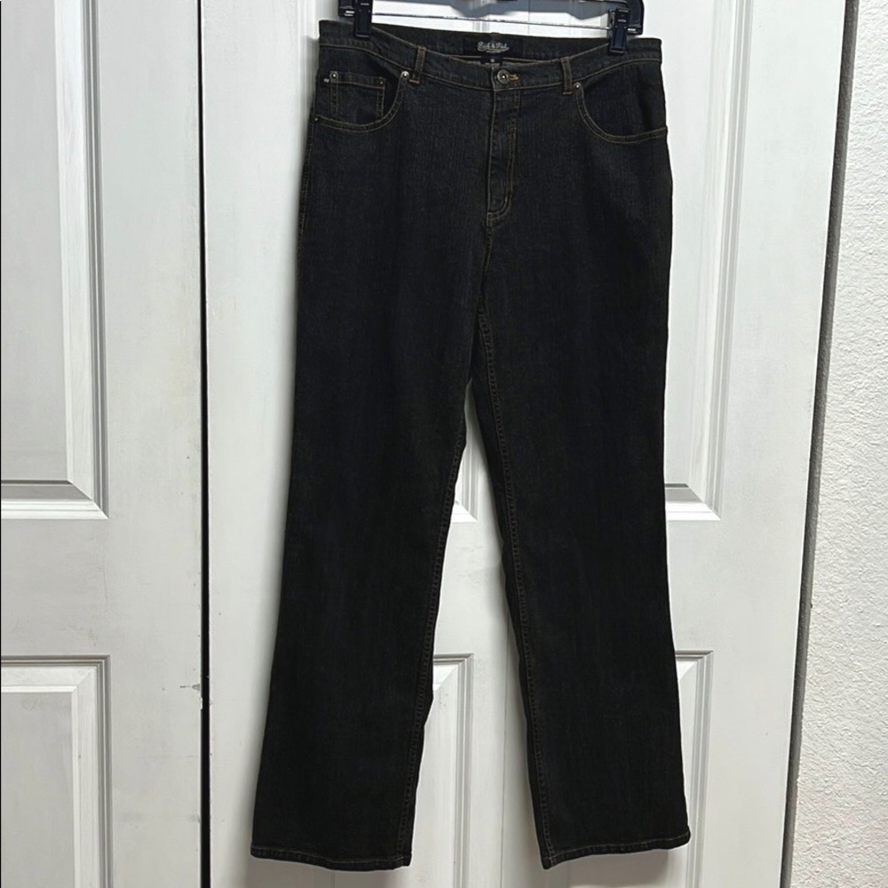 Peck & Peck Dark Straight Leg Jeans